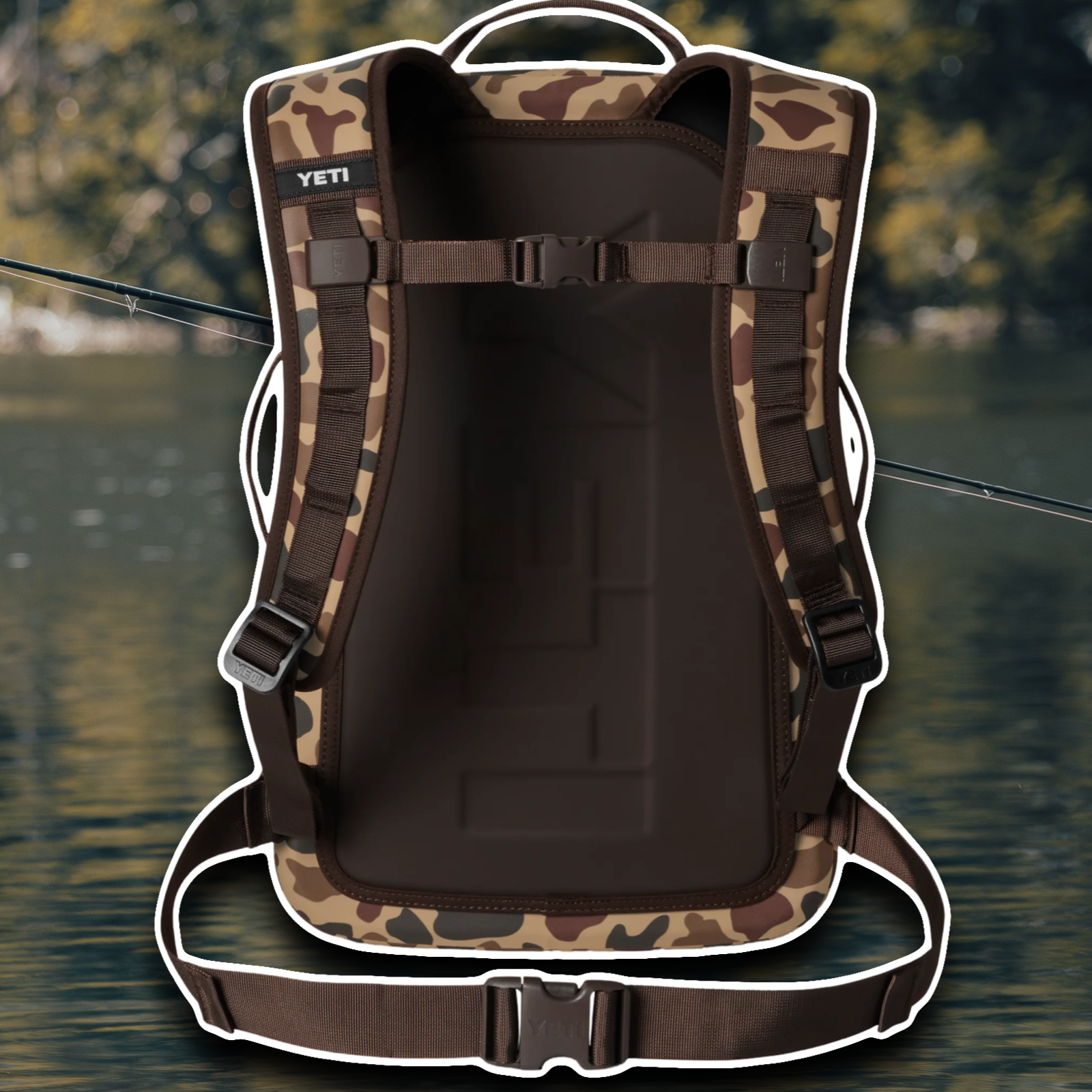 YETI WETLANDS CAMO PANGA SUBMERSIBLE BACKPACK 28L🌲