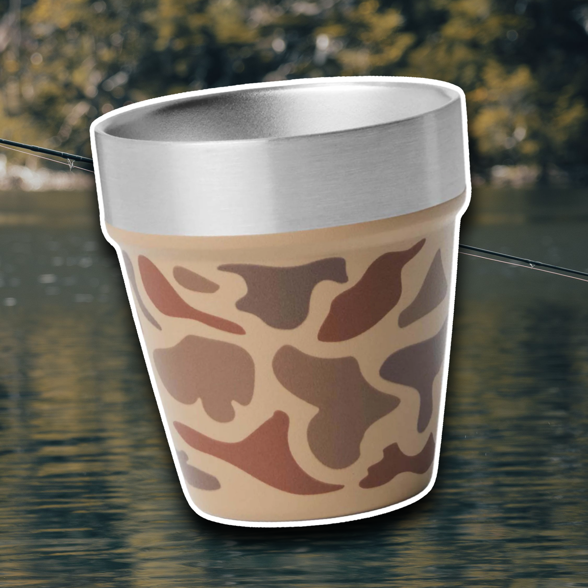 YETI WETLANDS CAMO SHOT GLASSES & CASE 🌲