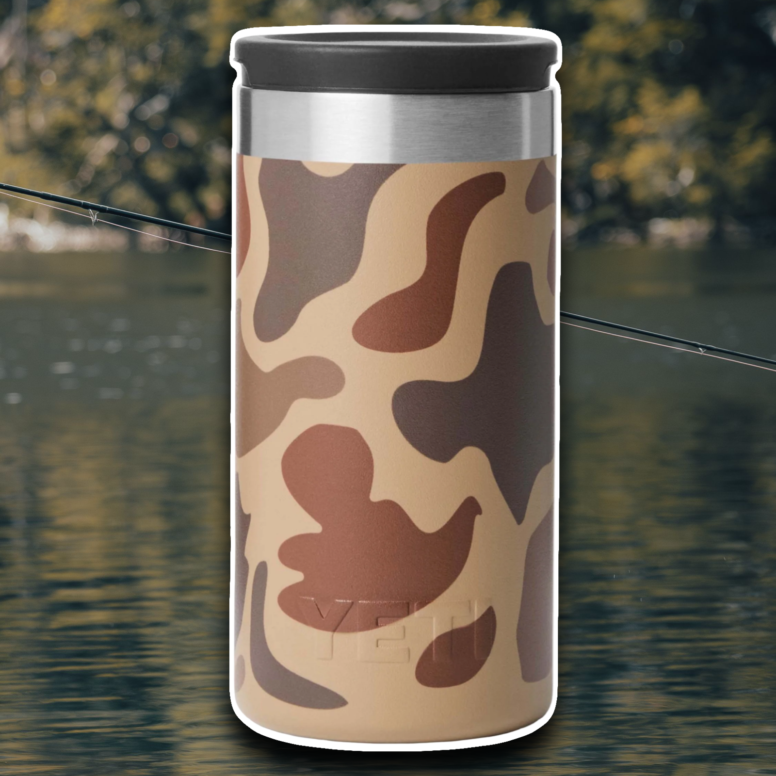 YETI WETLANDS CAMO SHOT GLASSES & CASE 🌲