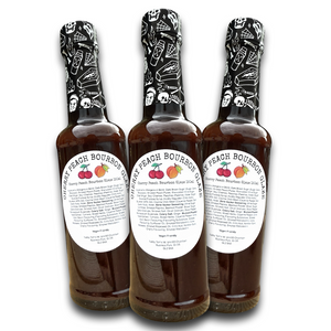 Cherry Peach Bourbon Glaze - Test Batch