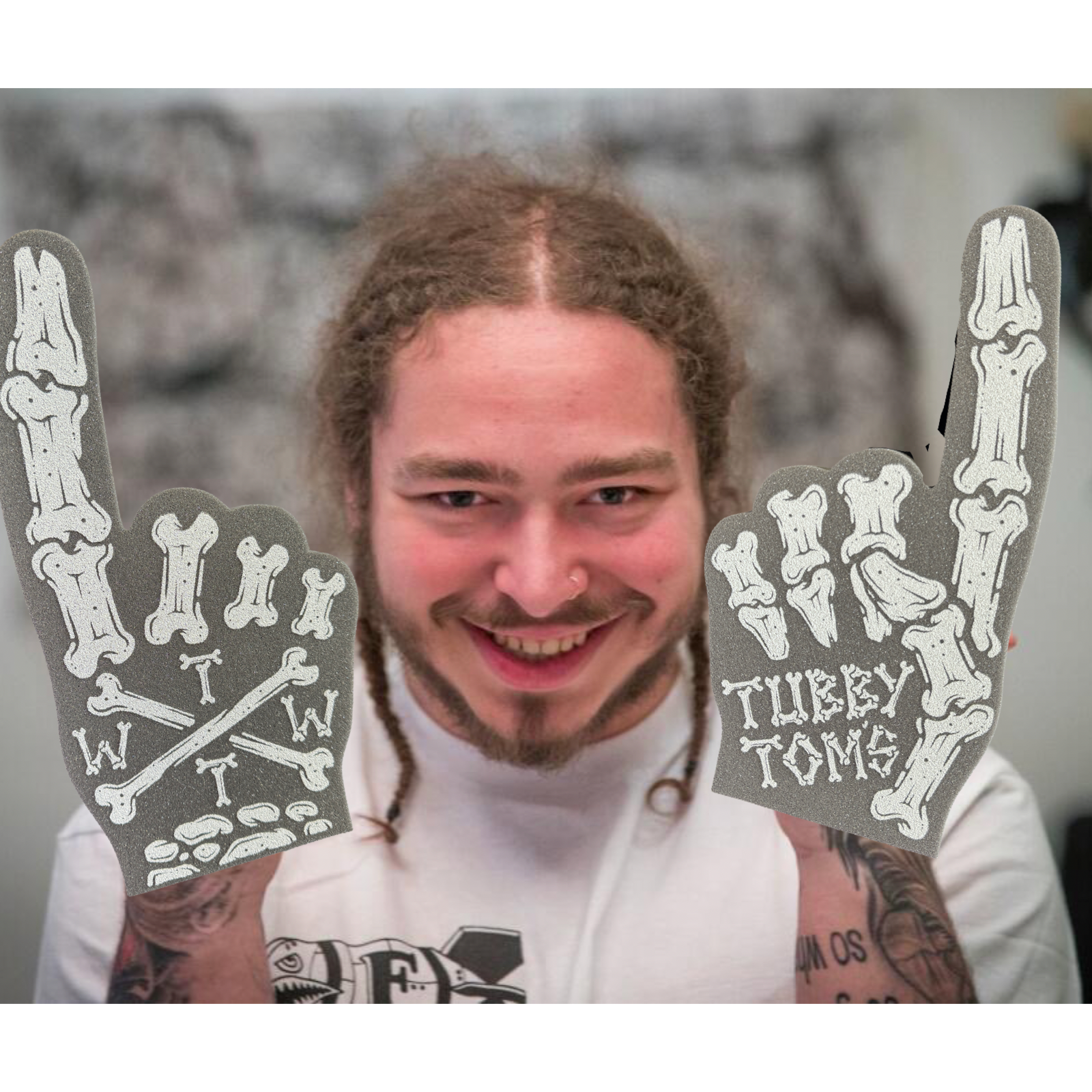 Tubby Tom's NUMBER ONE FOAM HAND