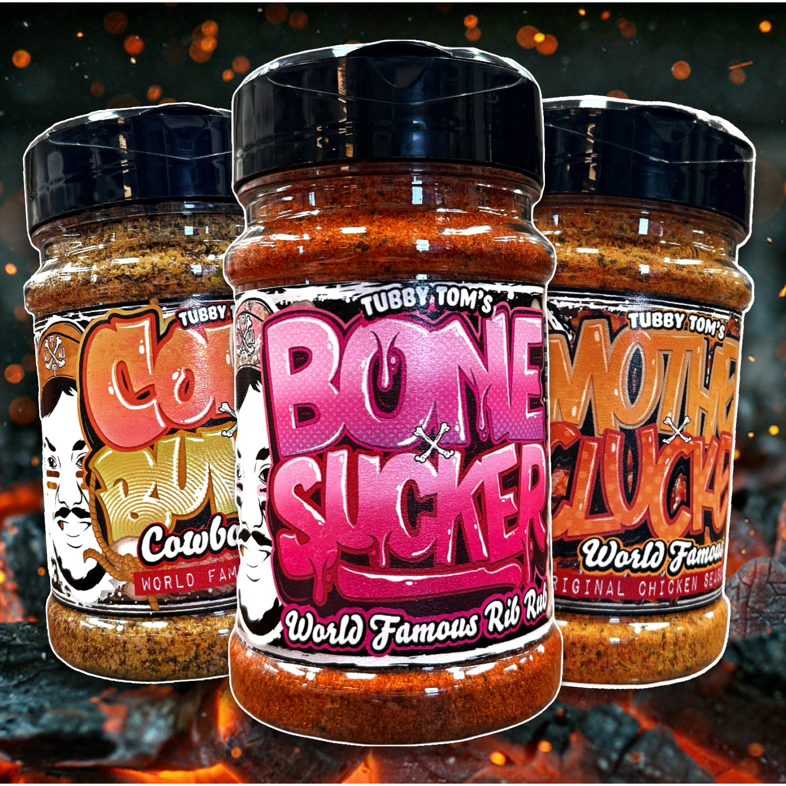 BBQ Rubs Gift Box - Tubby's Essentials Pack
