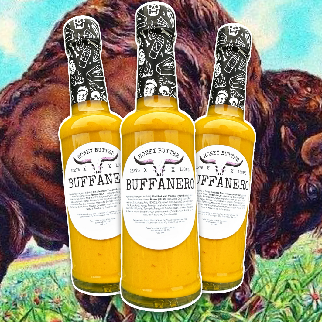 Buffanero - Honey Butter Habanero Buffalo Hot Sauce (TEST BATCH!)