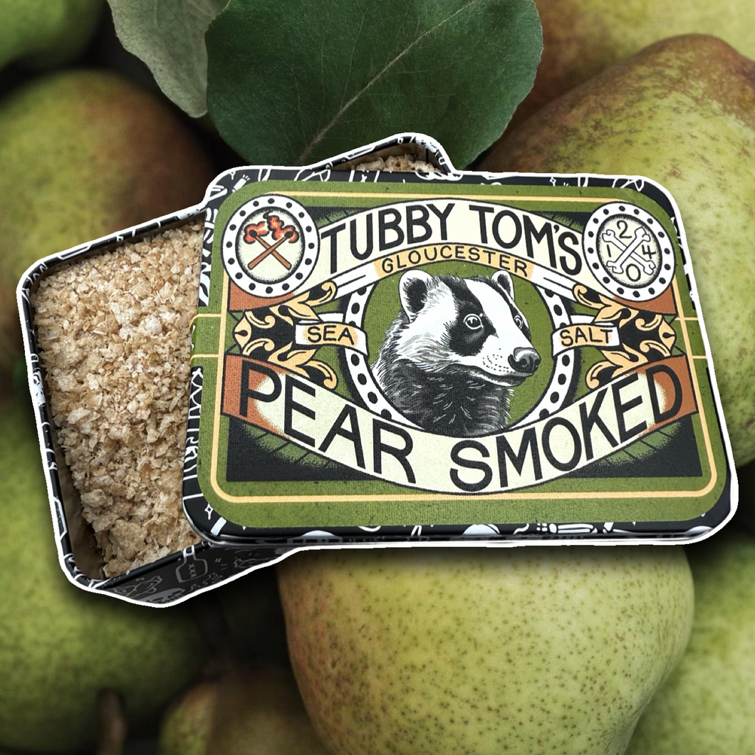 Pear Wood Smoked Sea Salt Flakes