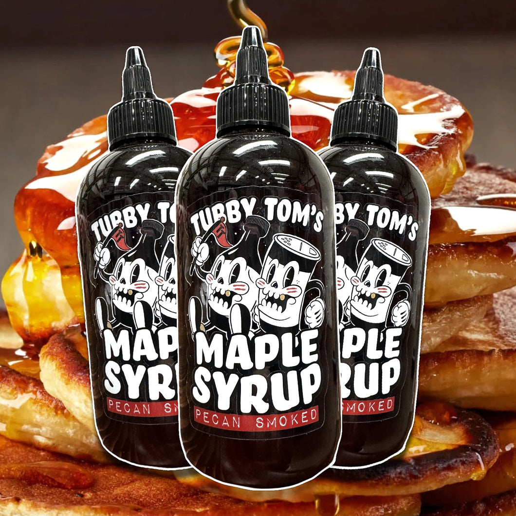 Pecan Wood Smoked Maple Syrup