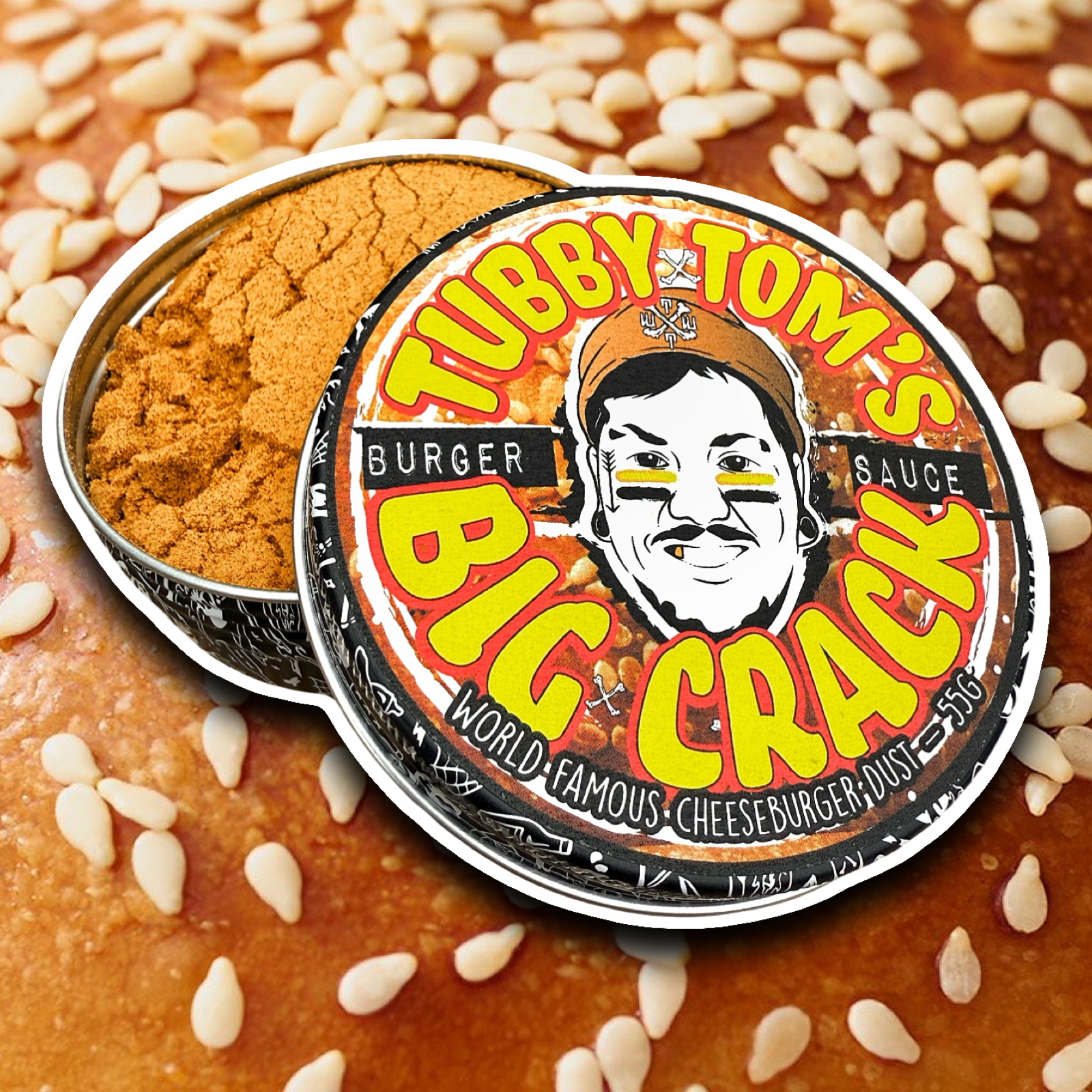 Big Crack Big Mac Dust - Cheeseburger Flavoured Seasoning!