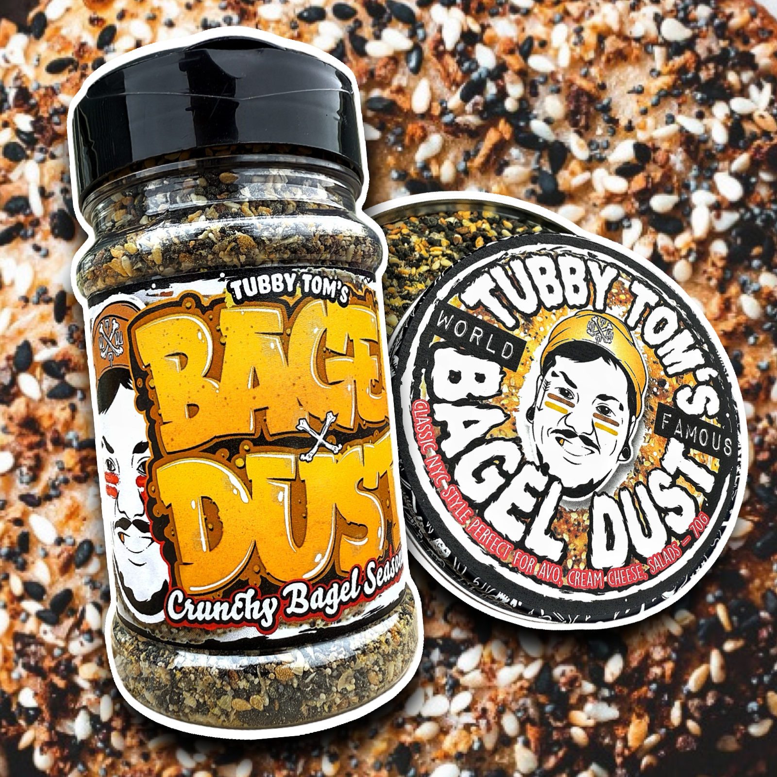 Bagel Dust - NYC Style Toasted Sesame Crunch Seasoning