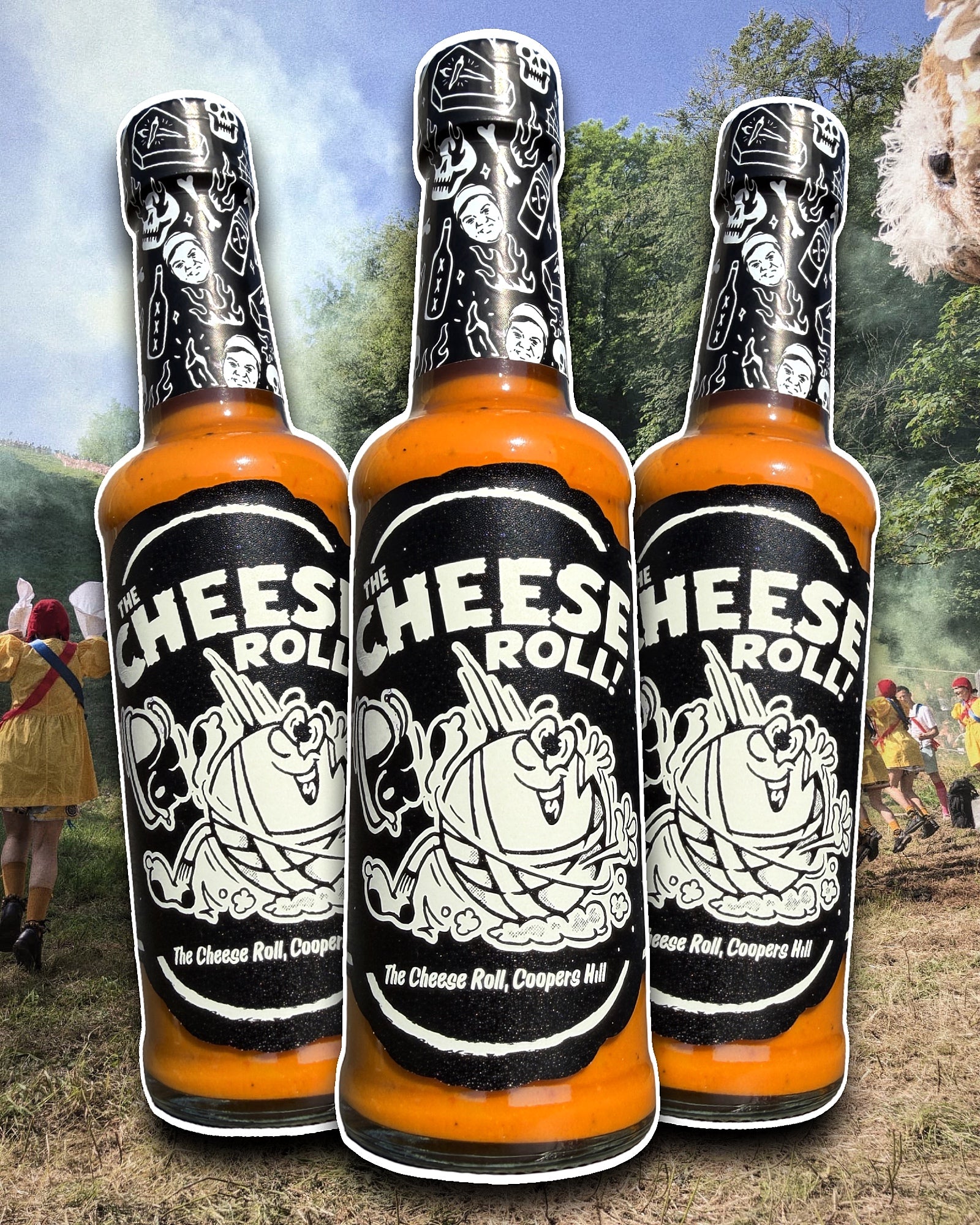 The Cheese Roll Hot Sauce! World Famous Collab! 🧀