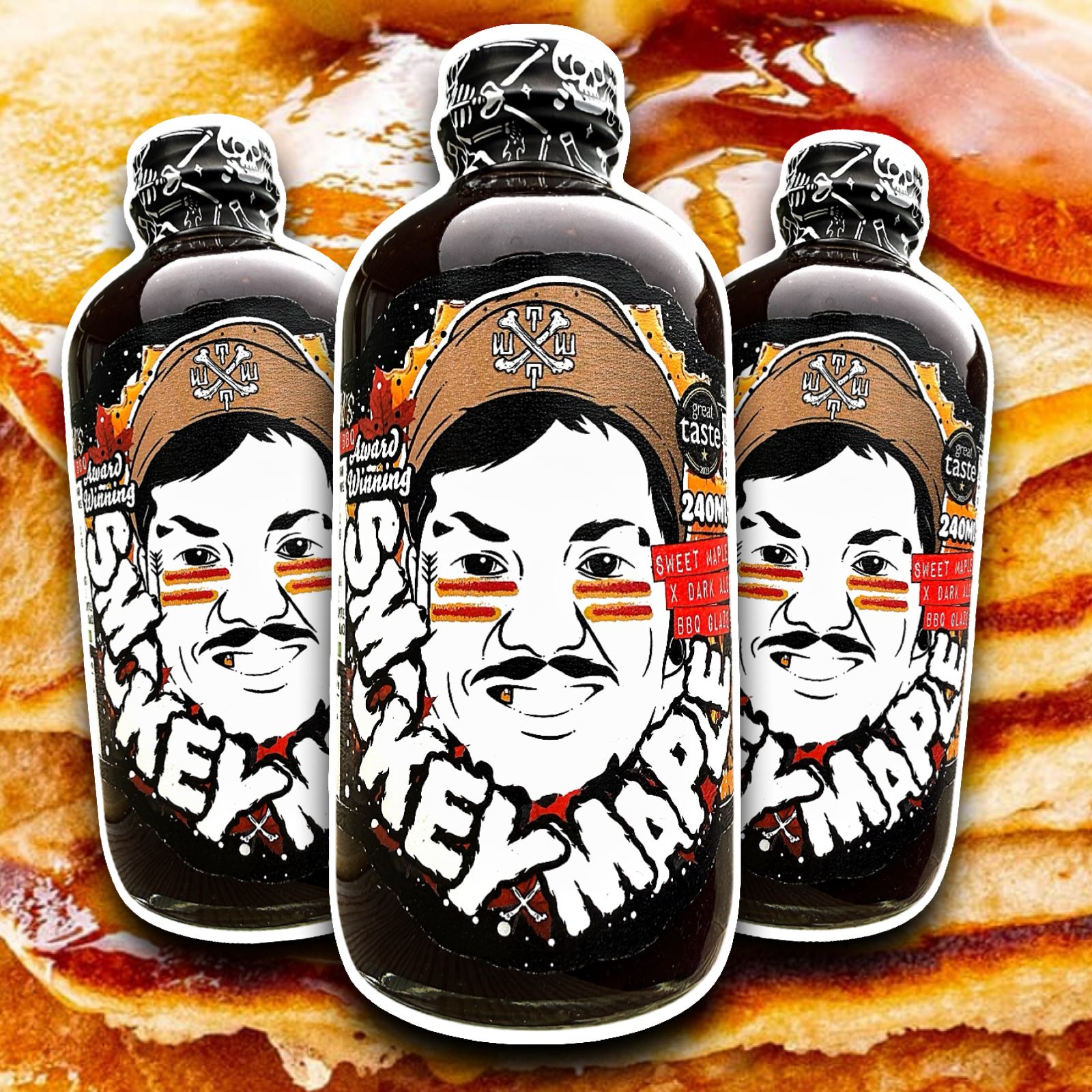 Smokey Maple - Award-Winning Maple Syrup x Dark Ale BBQ Sauce