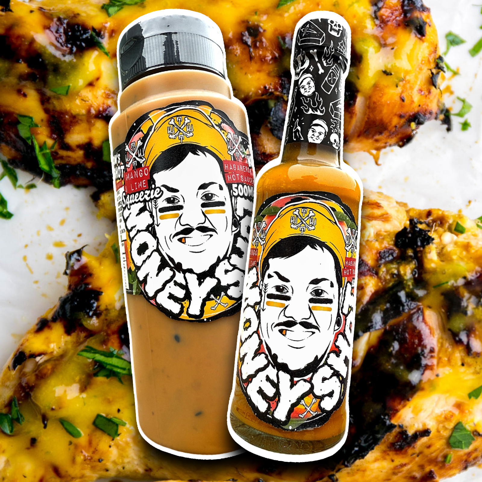 Money Shot - Super Luxe Mango x Black Sesame Kebab Hot Sauce
