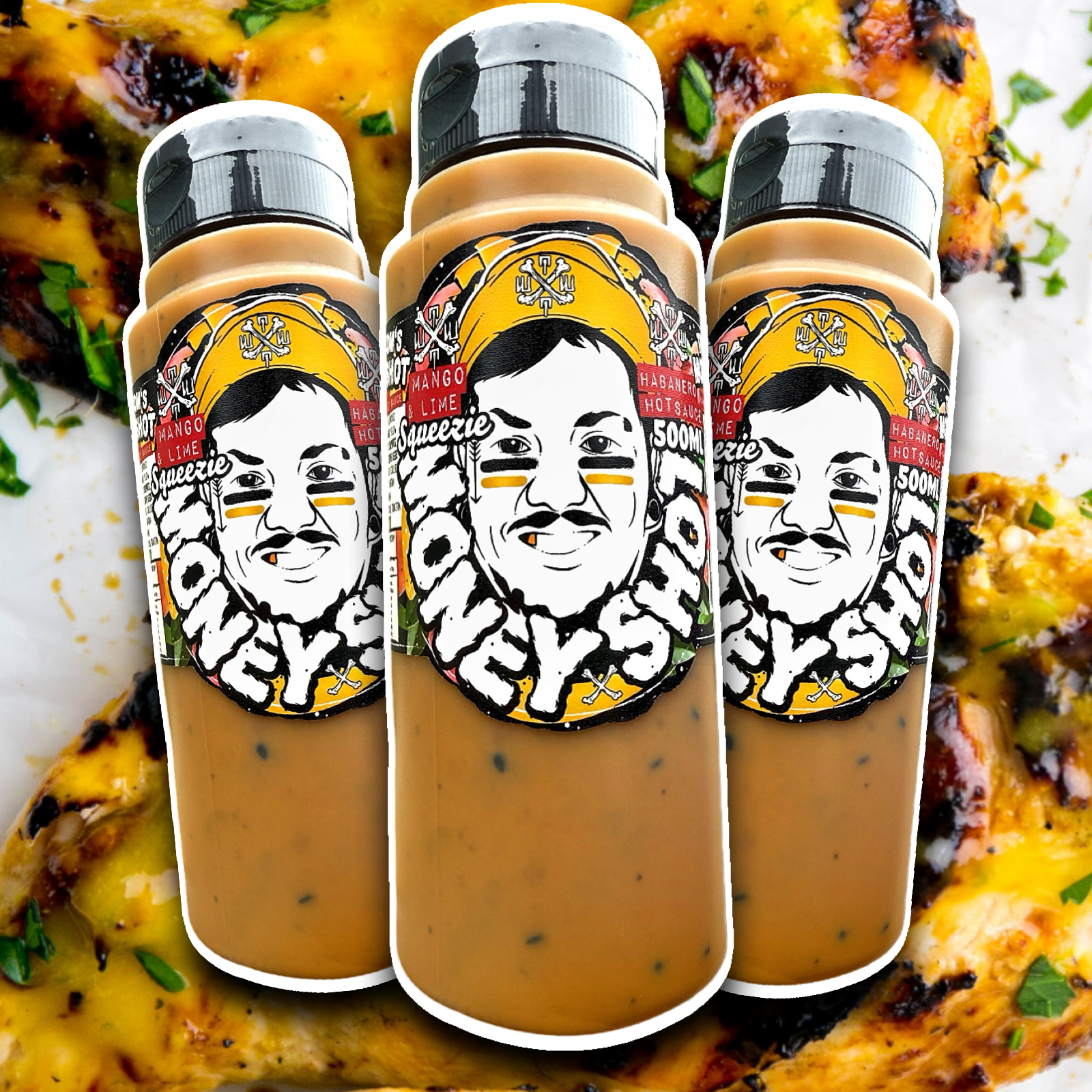 Money Shot - Super Luxe Mango x Black Sesame Kebab Hot Sauce