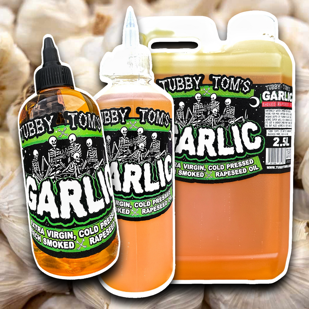 Garlic Infused Smoked Rapeseed Oil - Kitchen Essentials