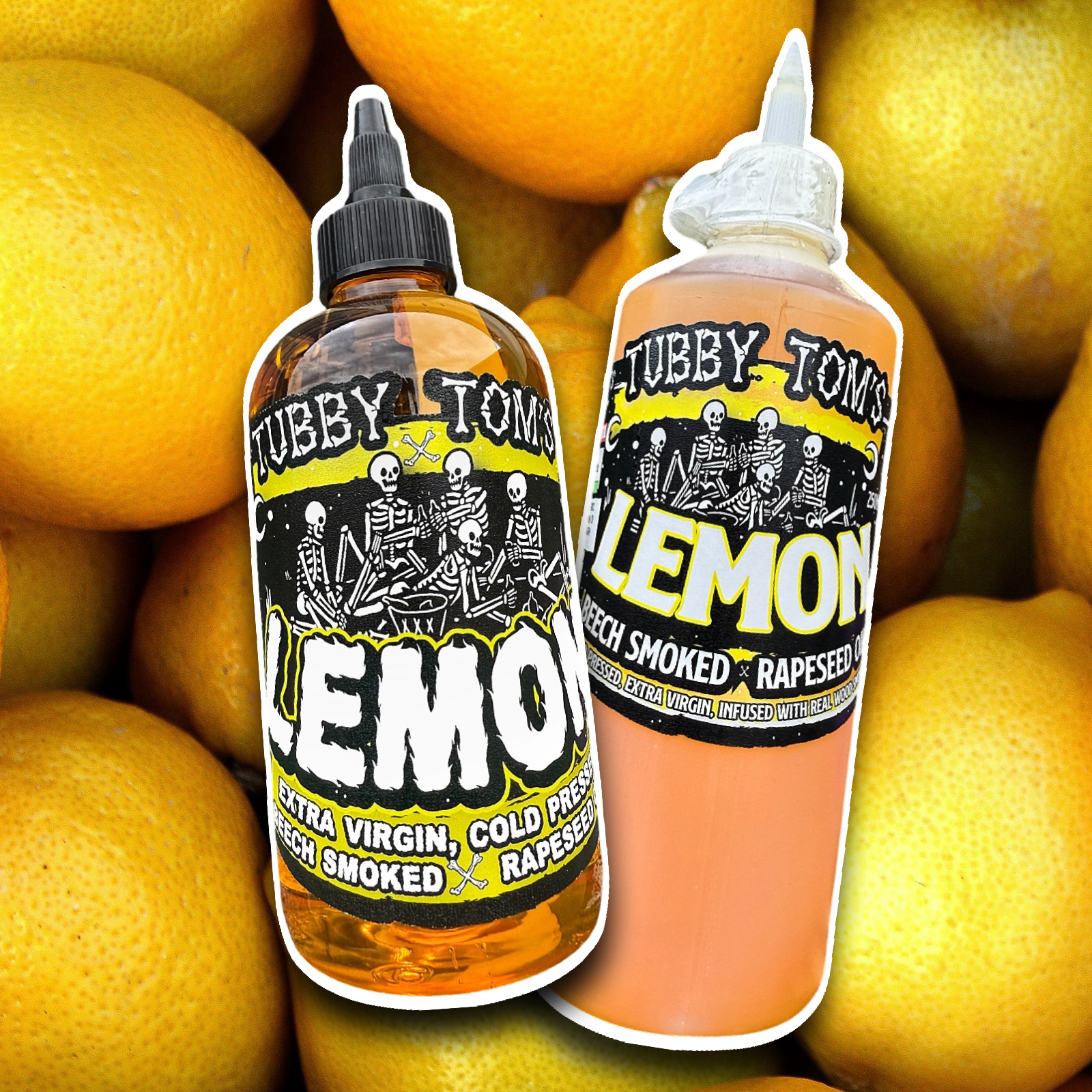 Lemon Infused Smoked Rapeseed Oil
