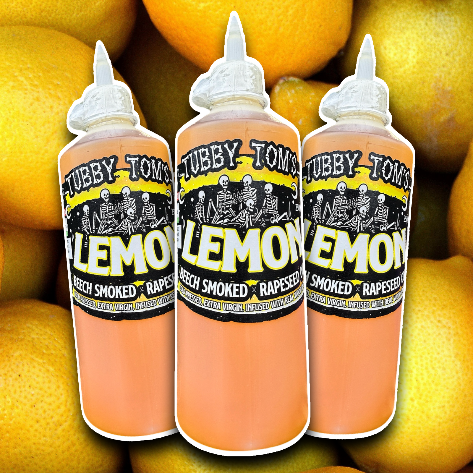 Lemon Infused Smoked Rapeseed Oil
