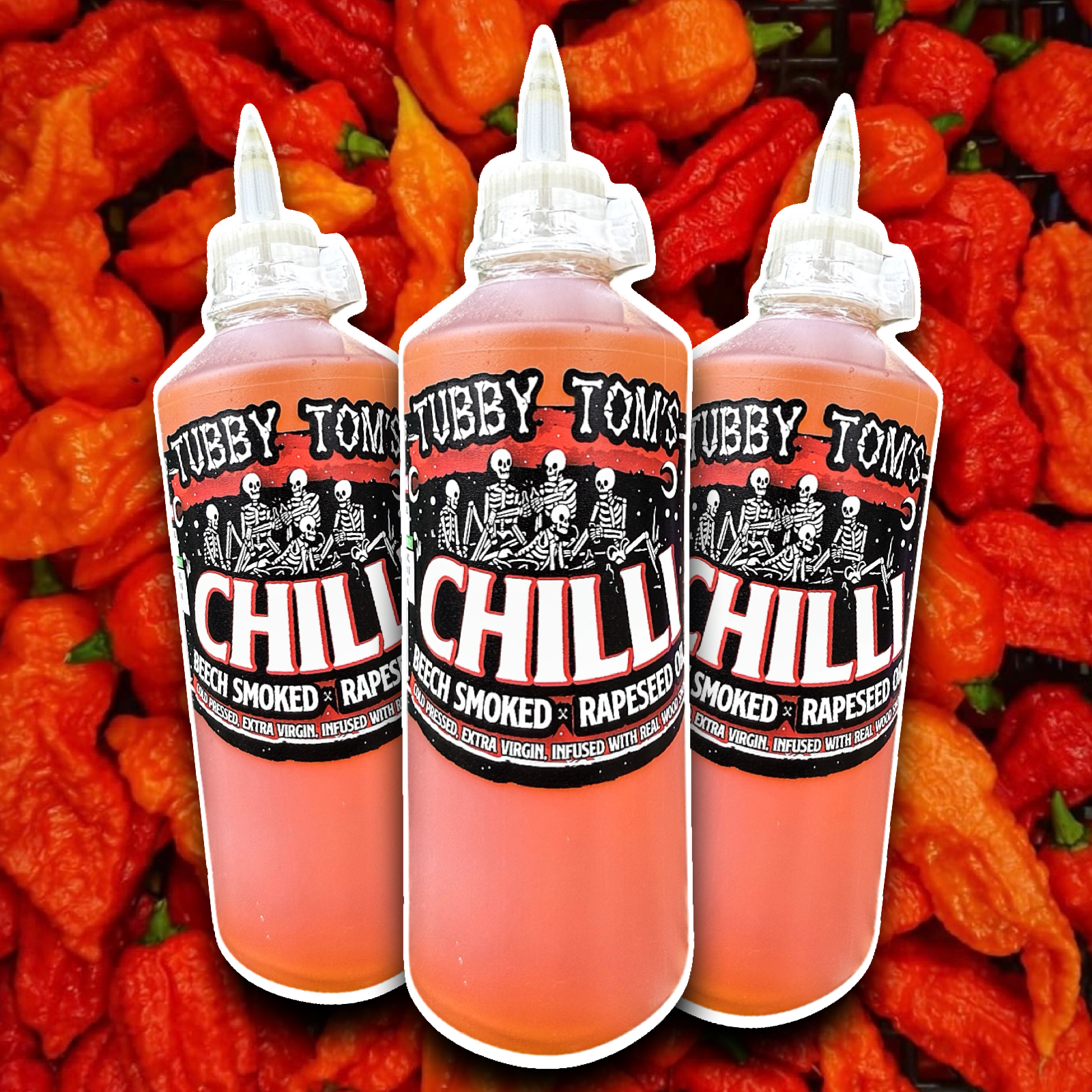 Chilli Infused Smoked Rapeseed Oil - Kitchen Essentials