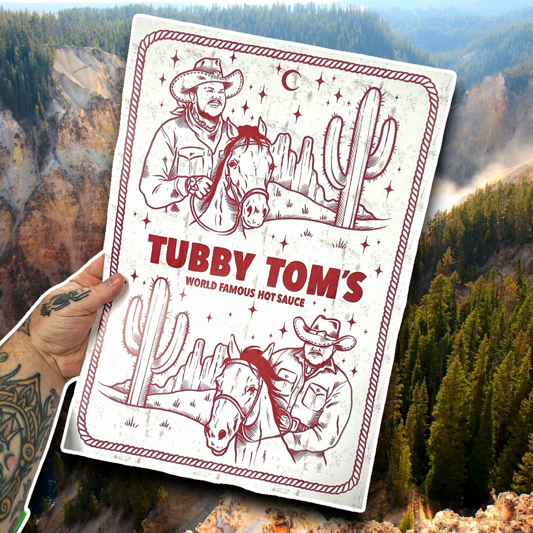 Tubby Tumbleweed A3 Print