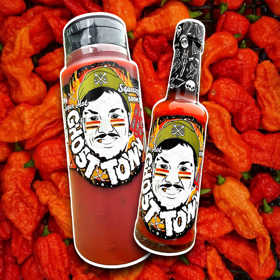 Ghost Town - Super Hot Garlic x Ghost Chilli Sauce