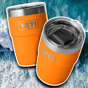 YETI KING CRAB ORANGE 8OZ CUP 🦀