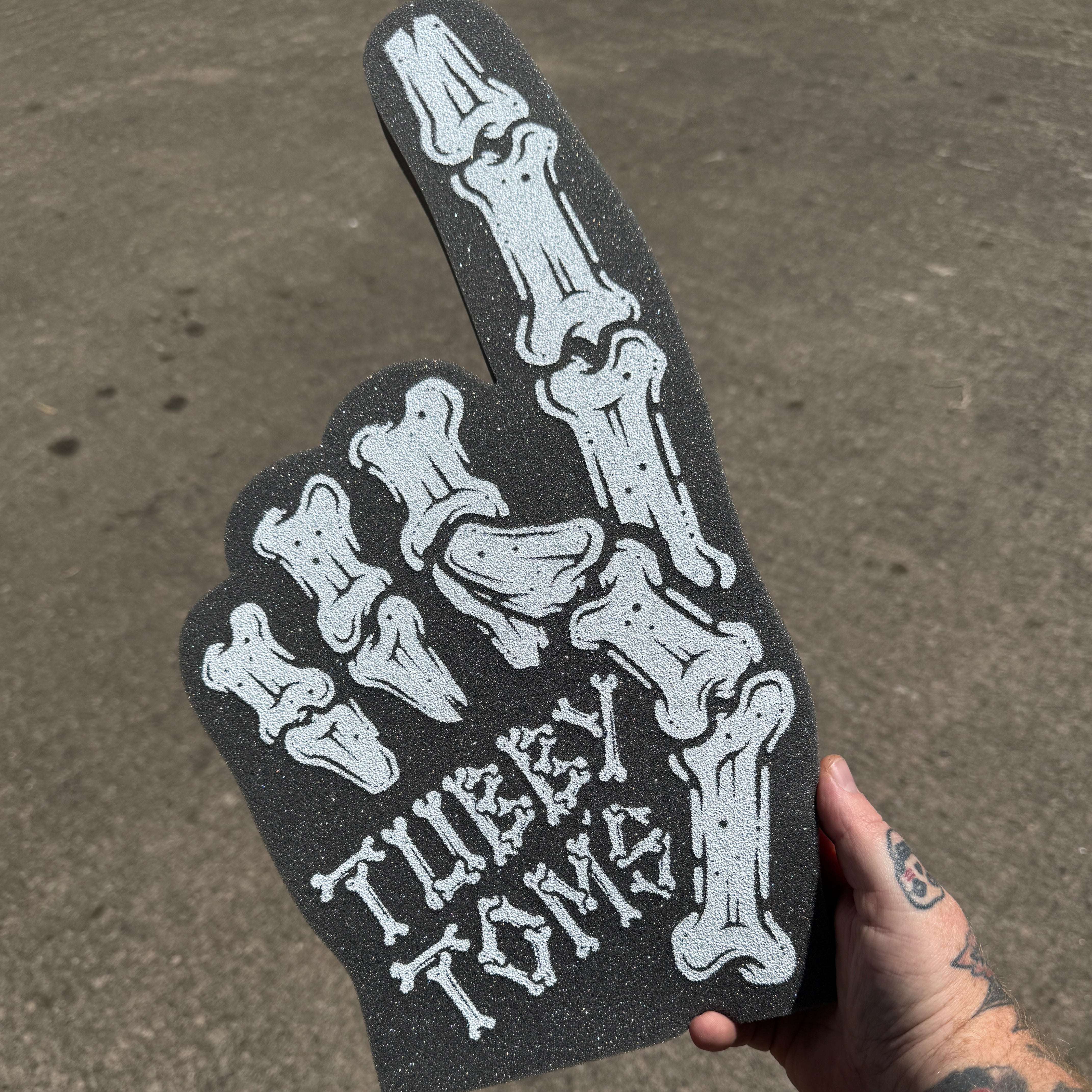 Tubby Tom's NUMBER ONE FOAM HAND