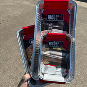 WEBER BBQ ALUMINIUM DRIP TRAYS