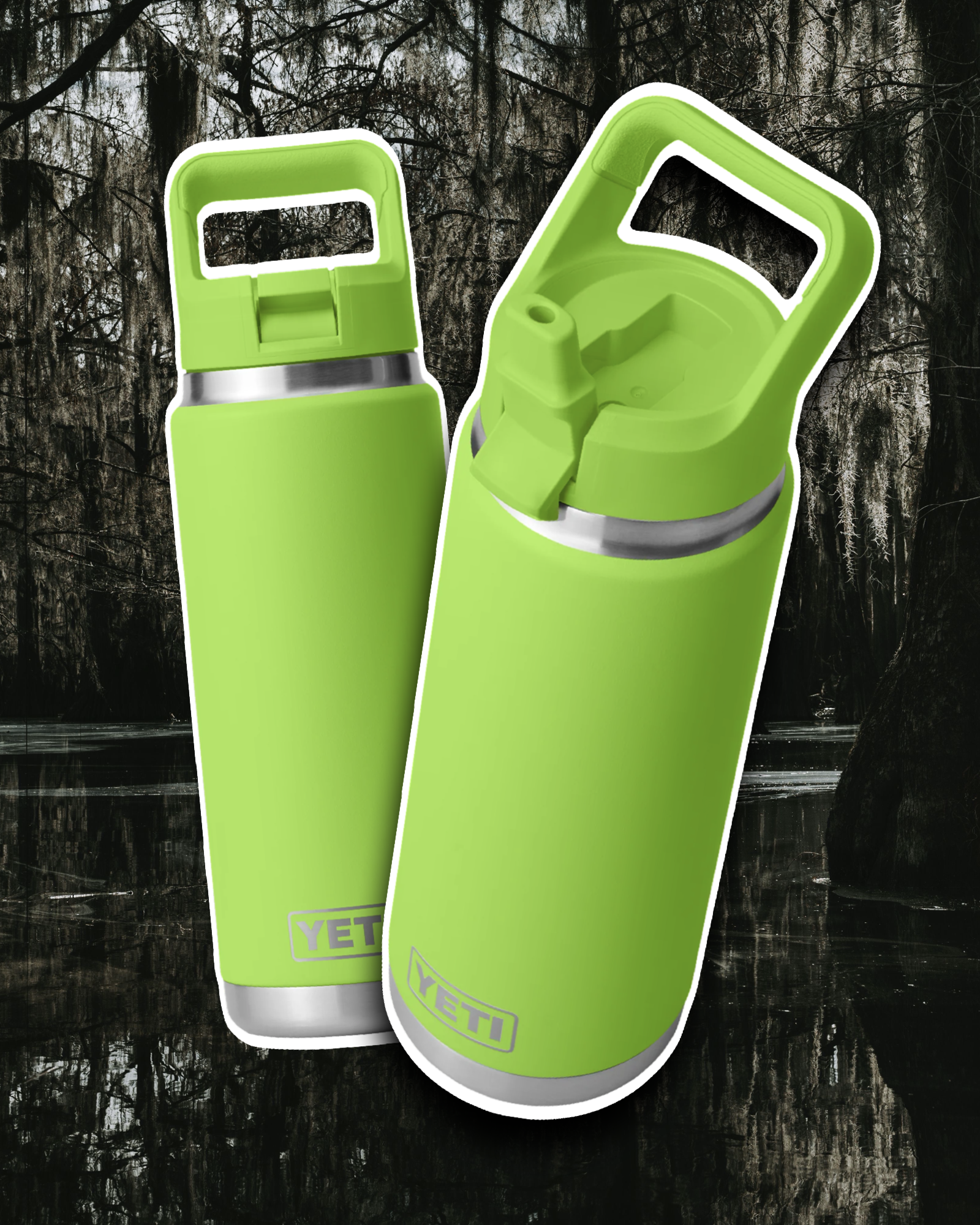 🐊🐍YETI VENOM RAMBLER STRAW BOTTLE 26oz