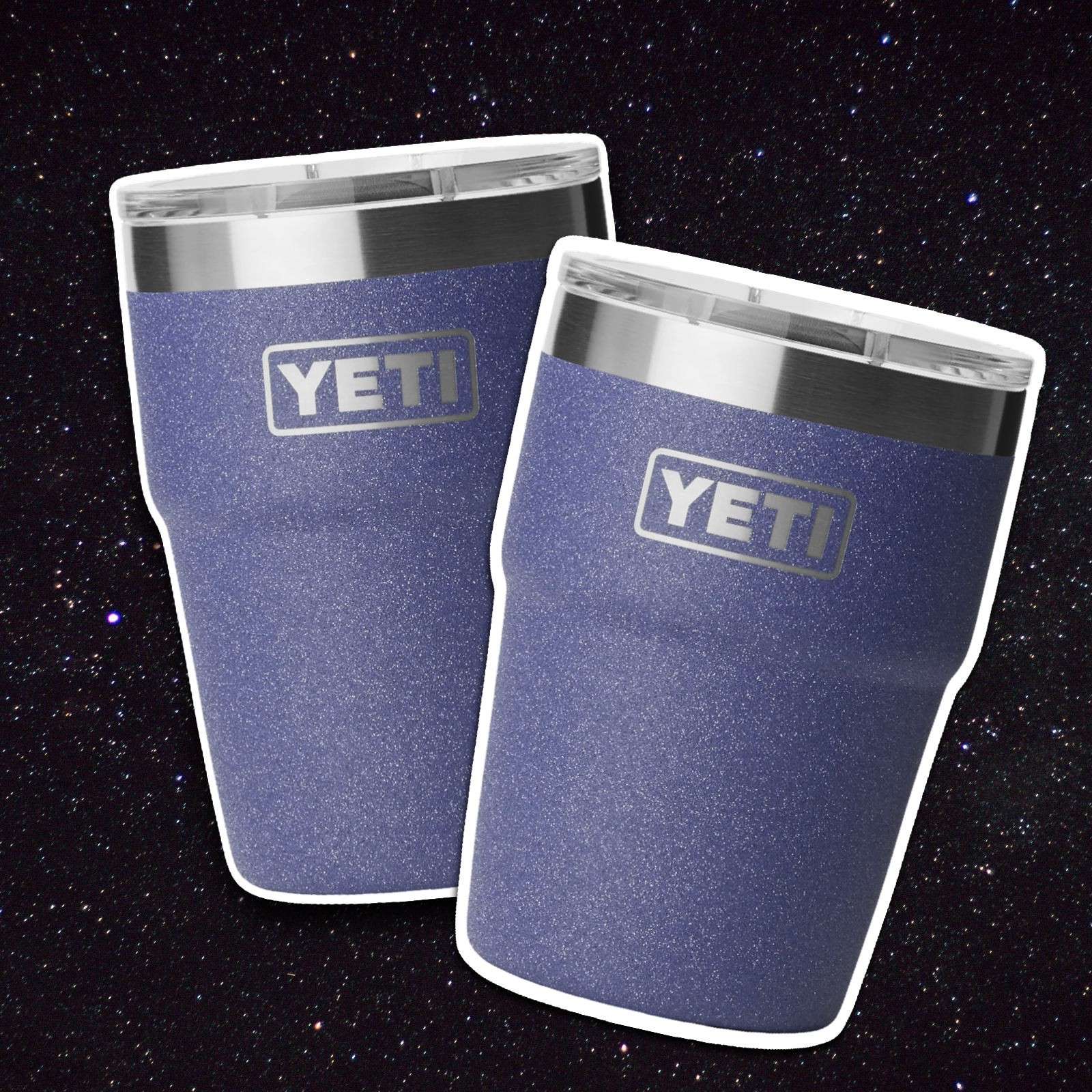 🌑YETI MOON DUST RAMBLER 16 OZ STACKABLE CUP