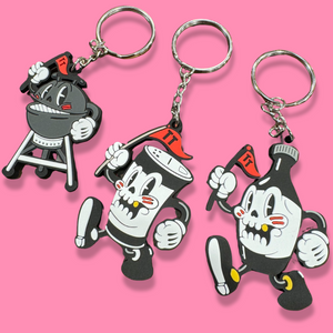 Tubby Mascot KEYRINGS