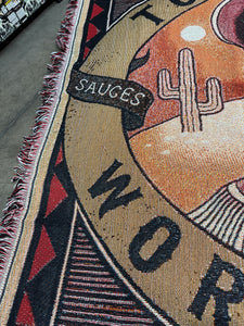 Tubby Tom's Cowgirl Tassel Blanket
