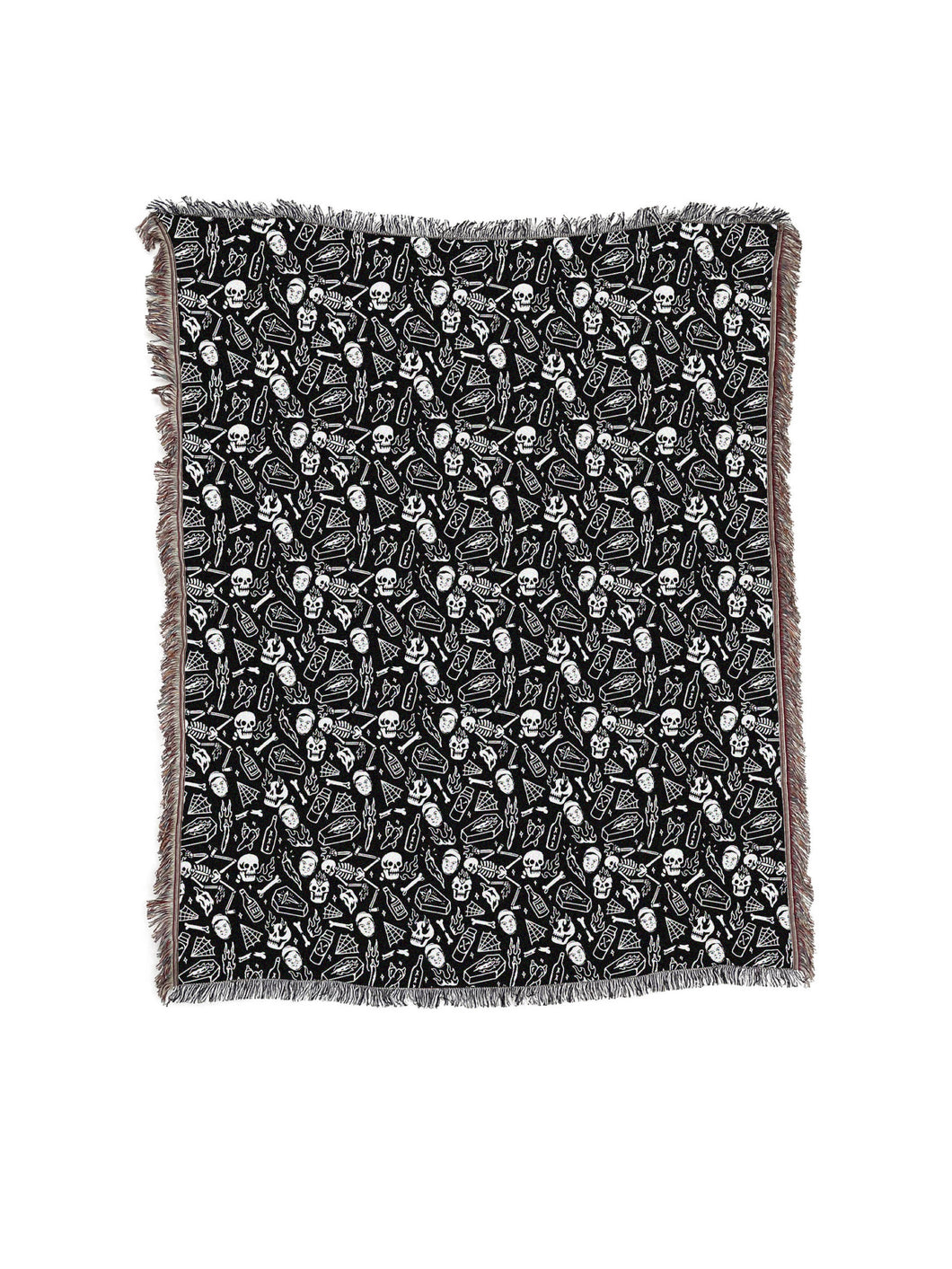 Tubby Tom's Woven Luxury Tassel Blanket