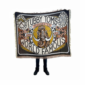 World Famous Luxury Mammoth Tassel Blanket