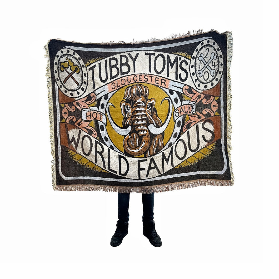 World Famous Luxury Mammoth Tassel Blanket