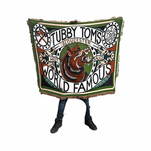 World Famous Luxury Wild Boar Tassel Blanket