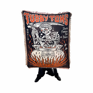 World Famous Luxury Boiling Point Tassel Blanket