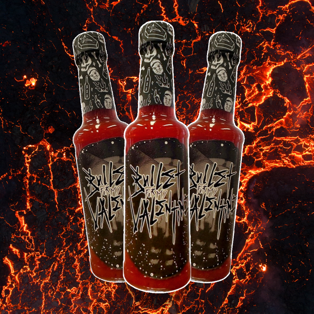BULLET FOR MY VALENTINE - TEQUILA CANDIED HABANERO FIRE CANDY HOT SAUCE