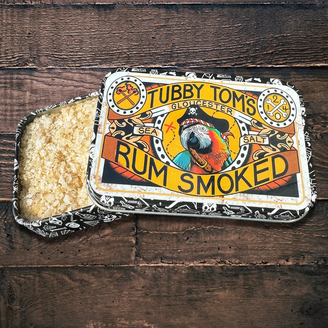 Rum Smoked Sea Salt Flakes