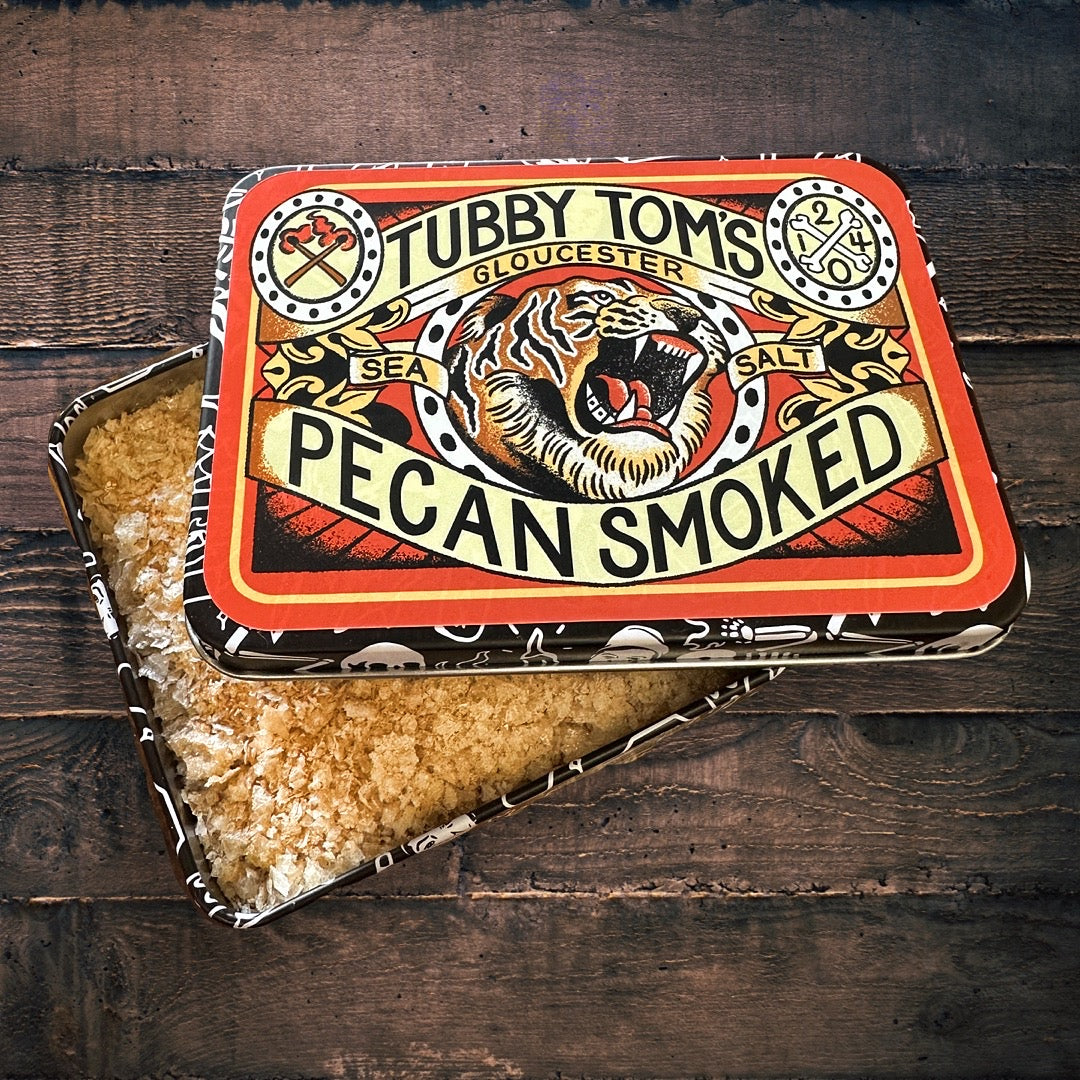 Pecan Smoked Sea Salt Flakes
