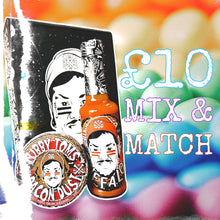 Load image into Gallery viewer, £10 PICK &amp; MIX BOX - 1 SAUCE &amp; 1 DUST IN A BOX!
