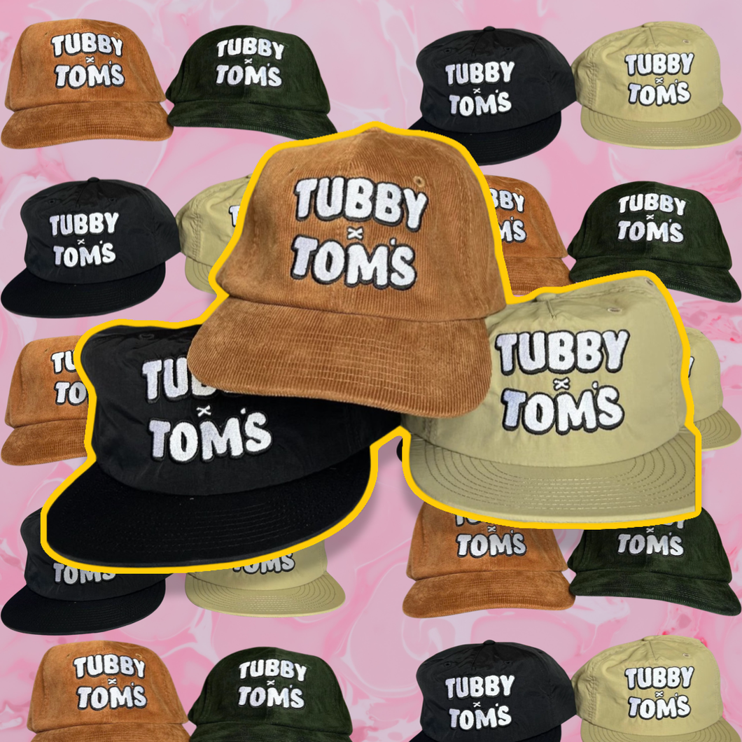 Tubby Tom's New Logo Embroidered Caps