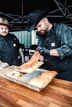 Load image into Gallery viewer, CHEFS TABLE SMOKE FIRE FEAST - COWBOY SURF &amp; TURF LUNCH 25th NOVEMBER &#39;23
