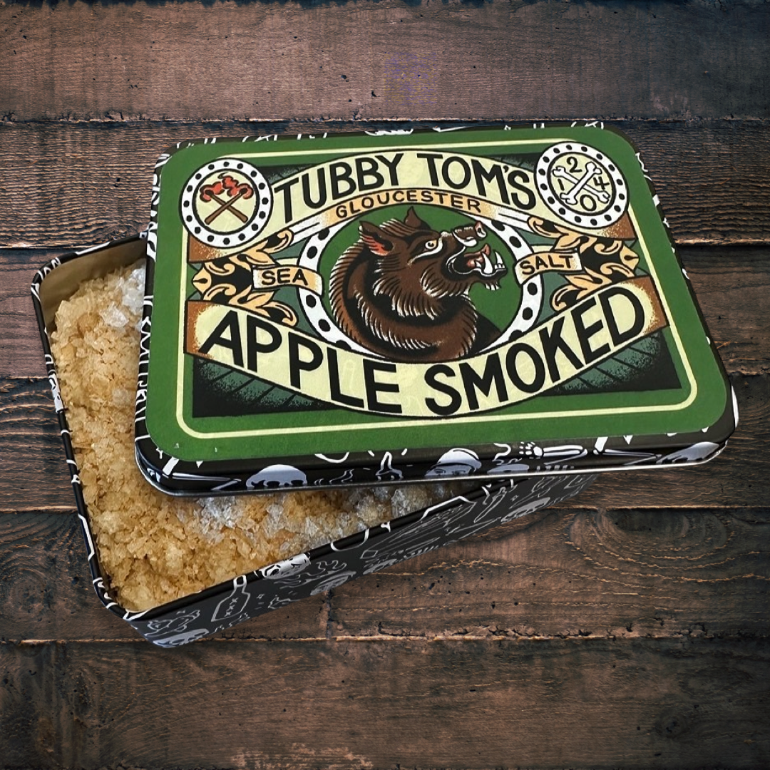 Apple Wood Smoked Sea Salt Flakes – Tubby Tom's