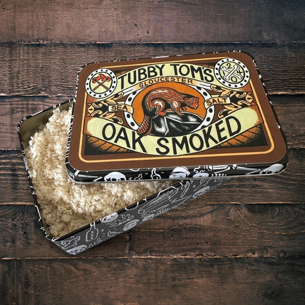 Oak Wood Smoked Sea Salt Flakes