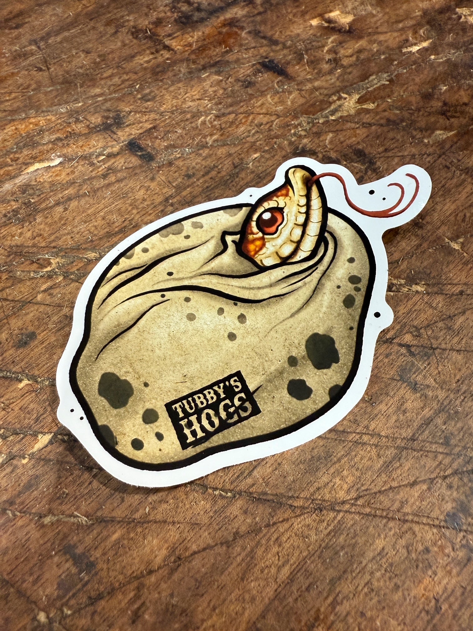Tubby's Hogs - Sticker Pack 🐍