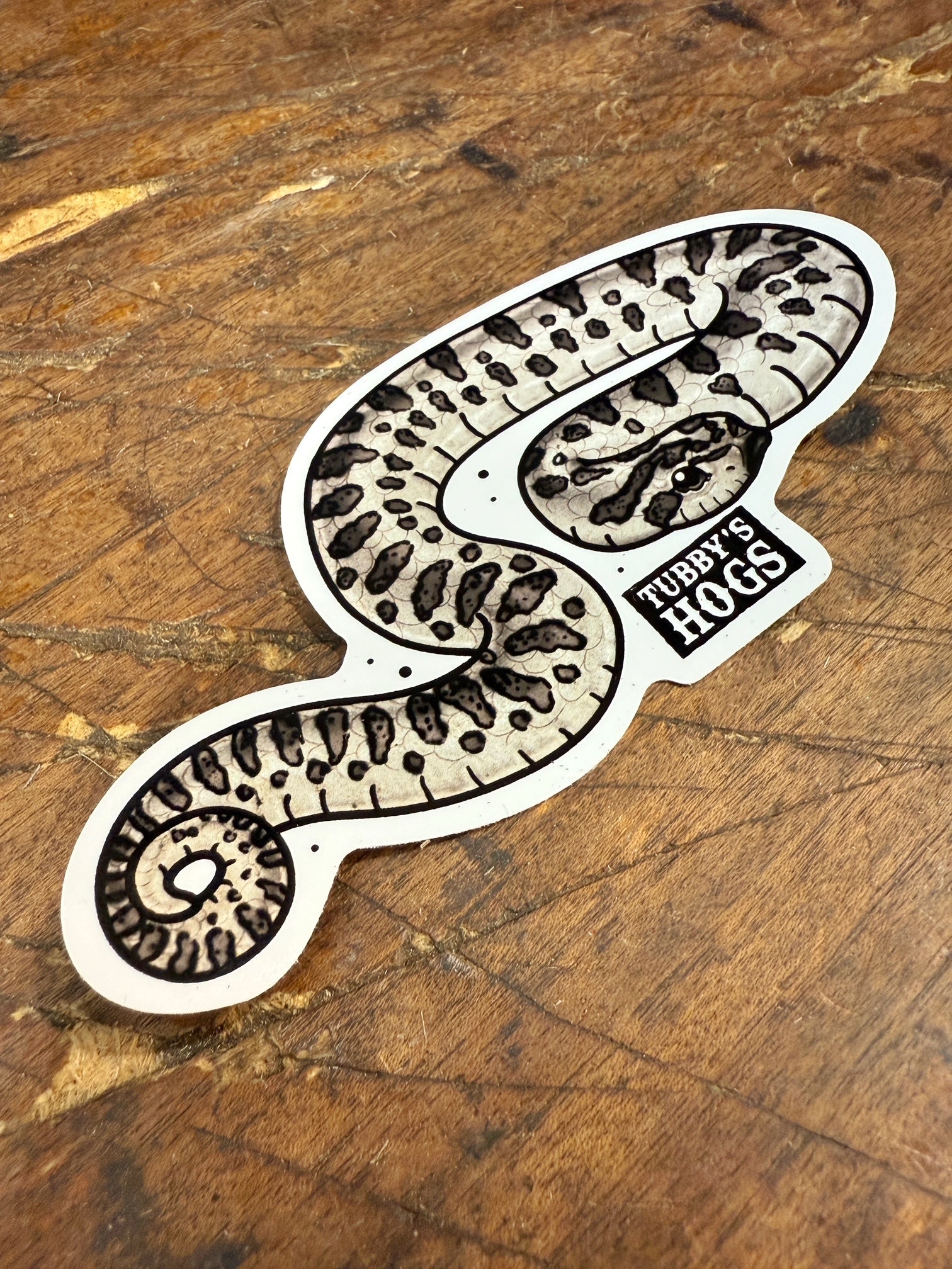 Tubby's Hogs - Sticker Pack 🐍