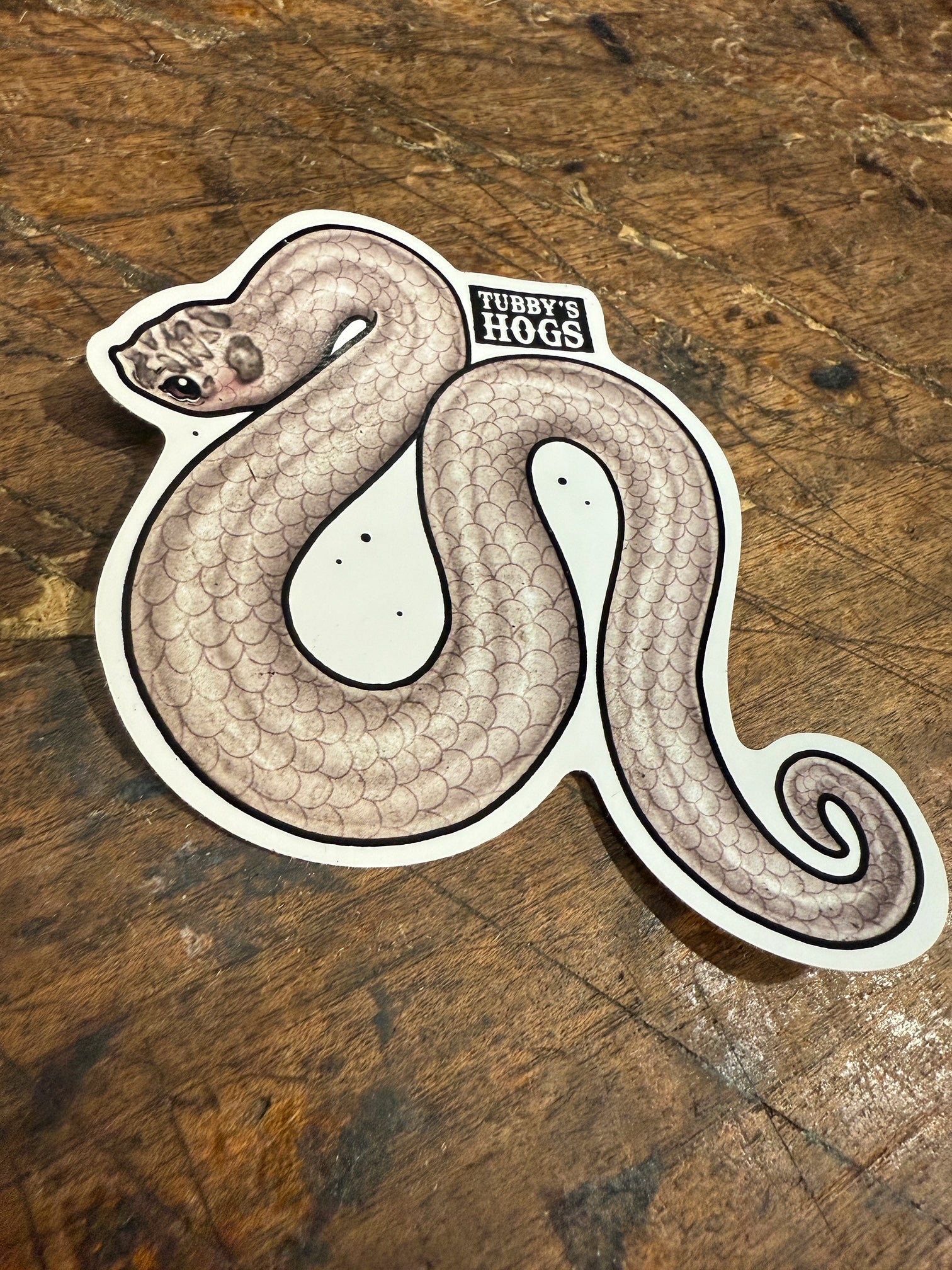 Tubby's Hogs - Sticker Pack 🐍