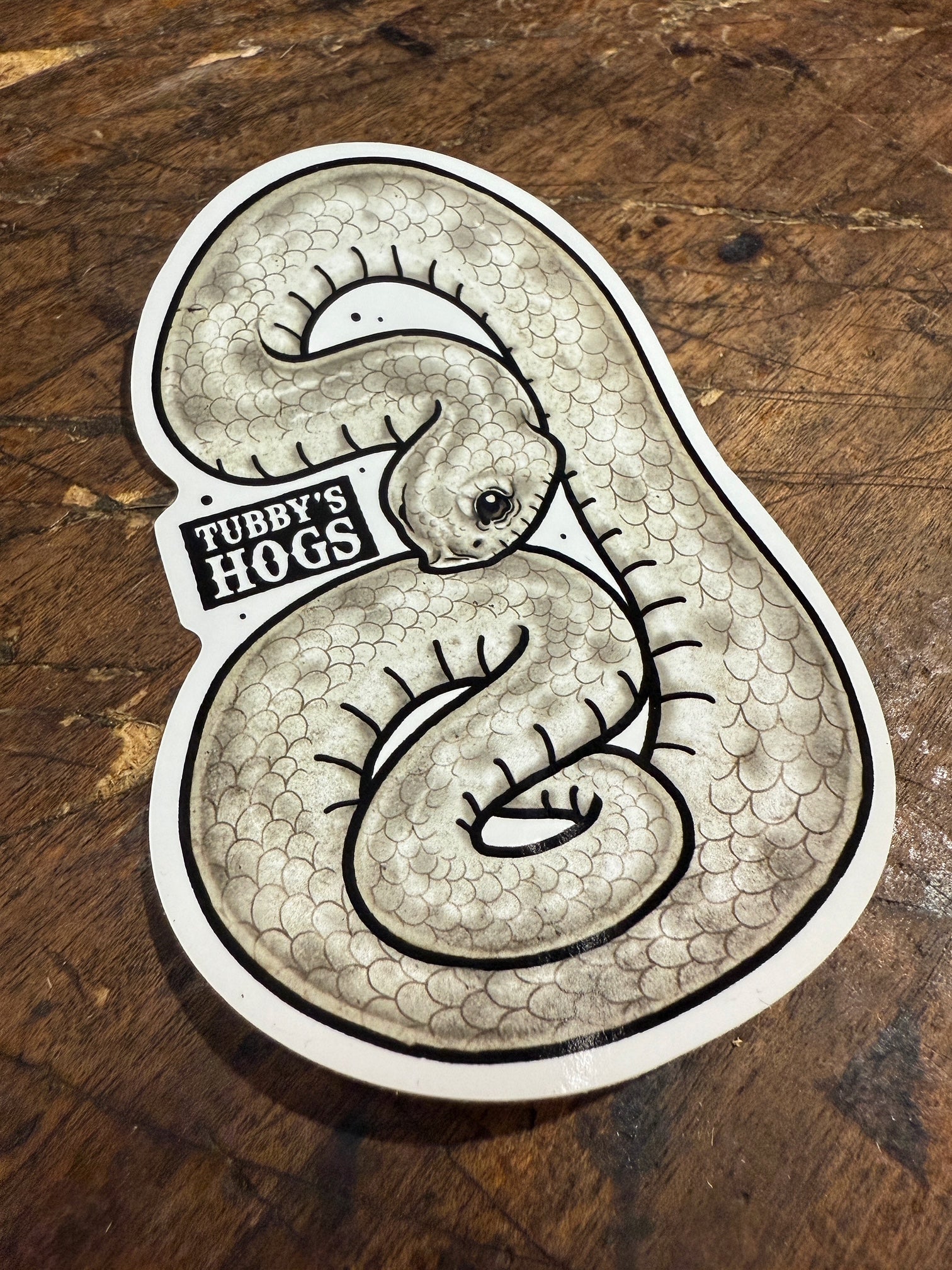 Tubby's Hogs - Sticker Pack 🐍