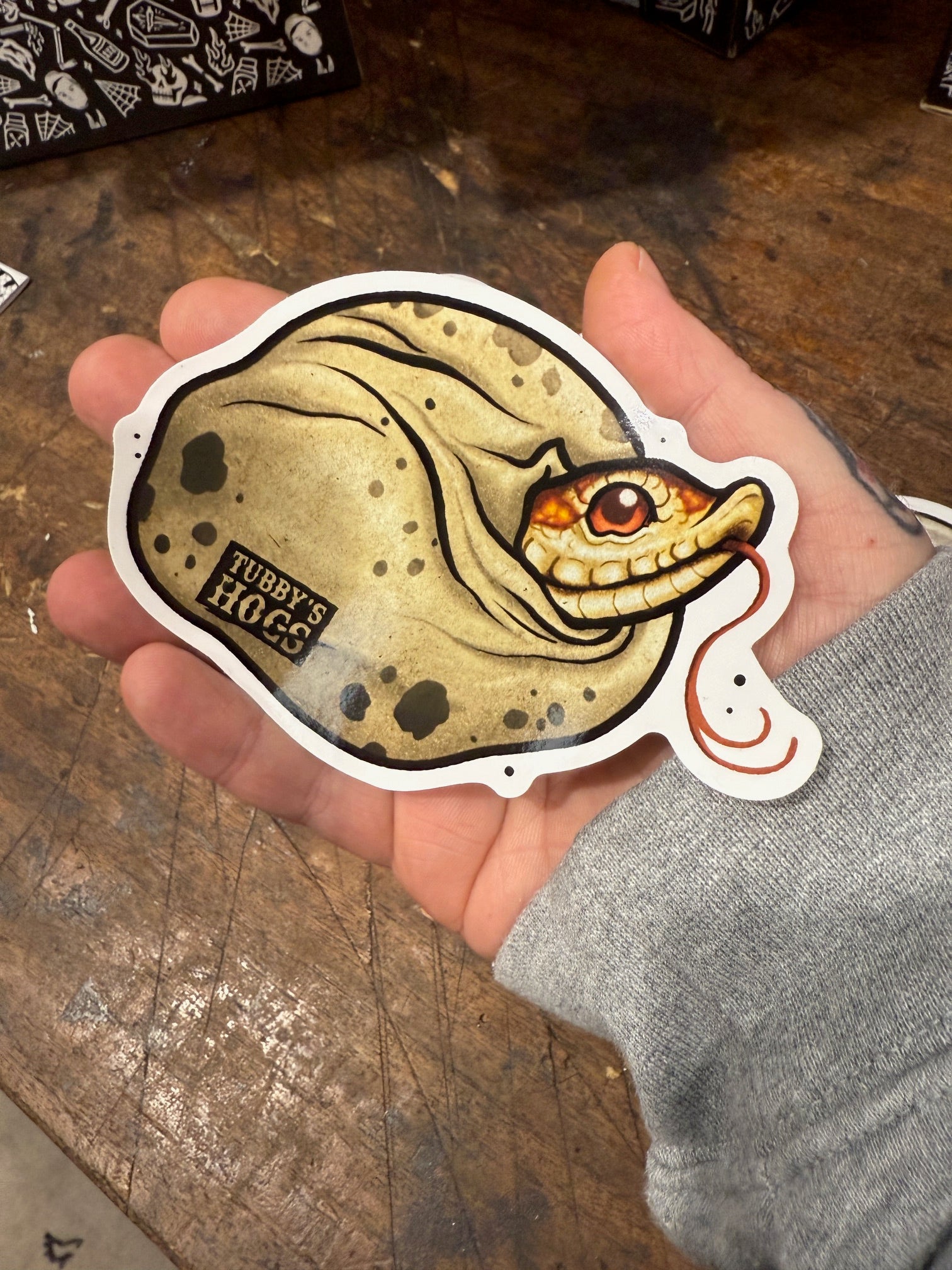 Tubby's Hogs - Sticker Pack 🐍