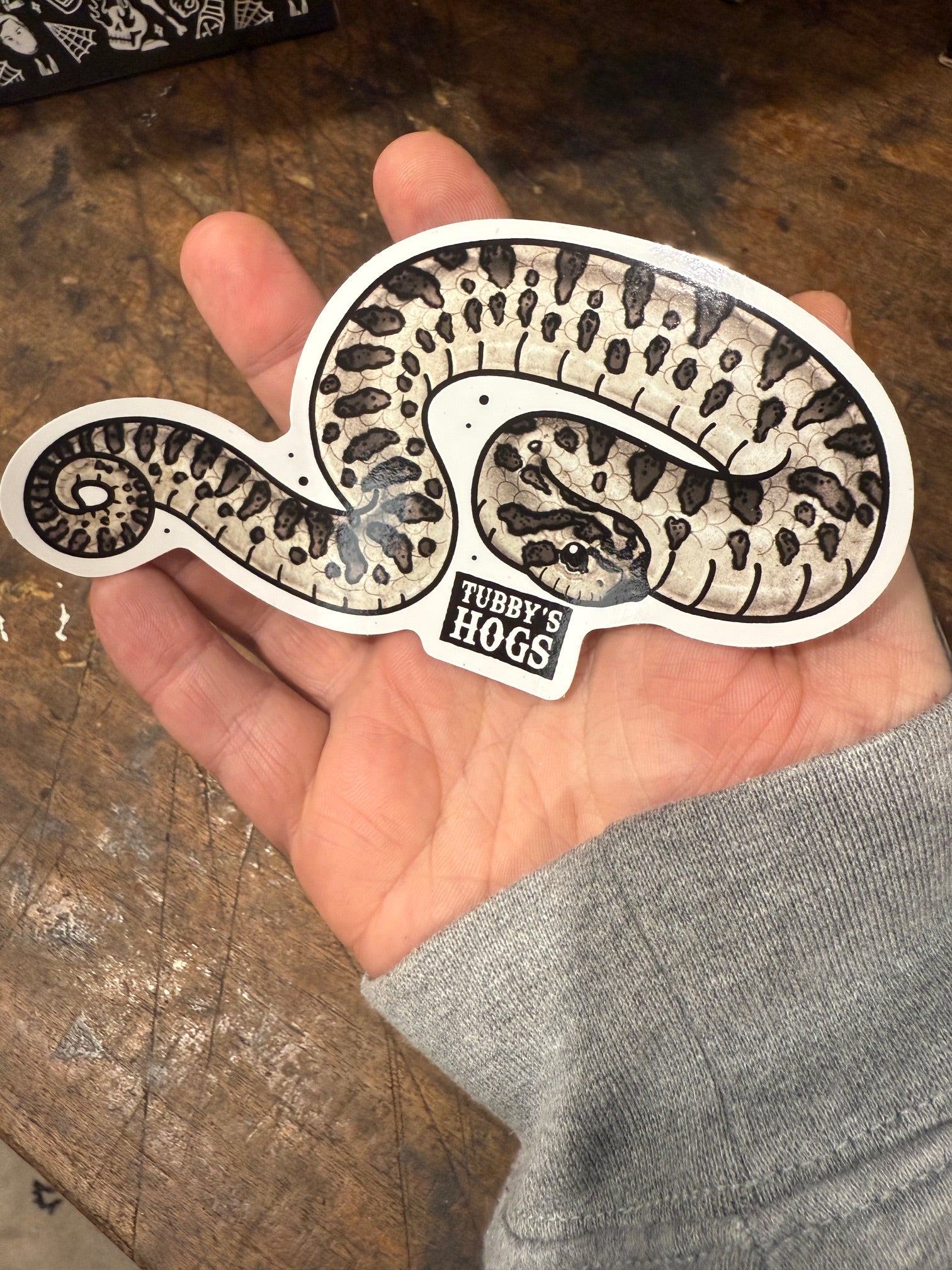 Tubby's Hogs - Sticker Pack 🐍