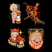 EXTRA SPICY TUBBY STICKER BUNDLE