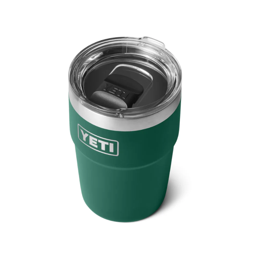 YETI BLACK FOREST GREEN 16OZ STACKABLE CUP 🌲
