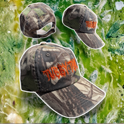 VINTAGE WOODLAND CAMO DAD CAPS 🦅